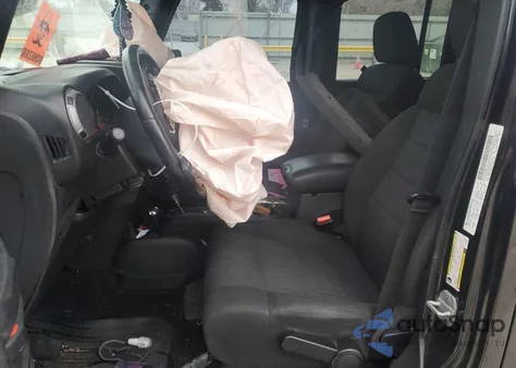 2012 Jeep Wrangler Unlimited Sport from USA, damaged, VIN 1C4HJWDG5CL129462